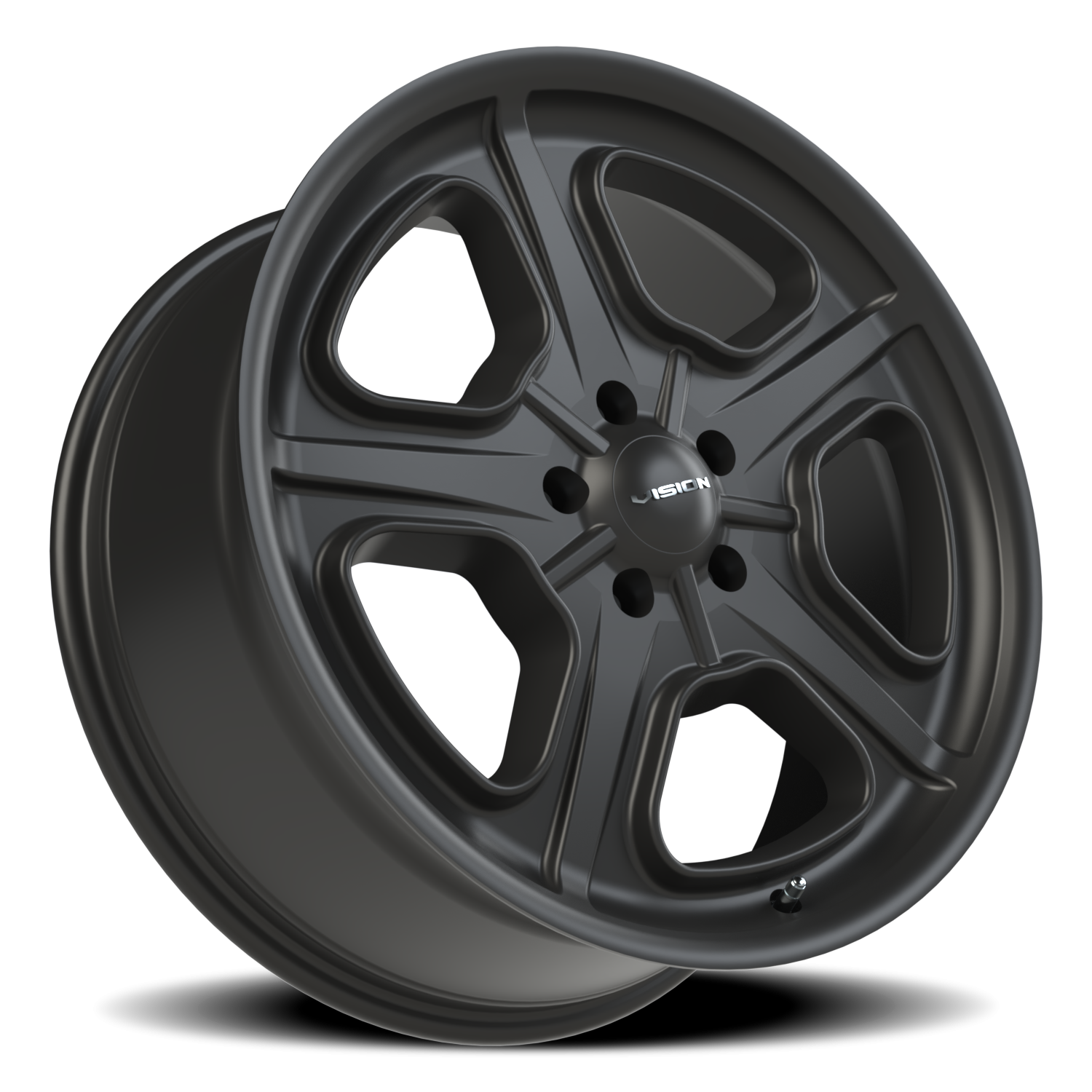 Vision Wheel 147 Satin Black 20x8.5 +10 5x115mm 83mm - Wheelwiz