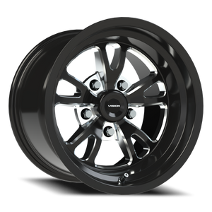 Vision Wheel 149 Gloss Black Milled Spoke 15x10 0 5x120.65mm 83.1mm - Wheelwiz
