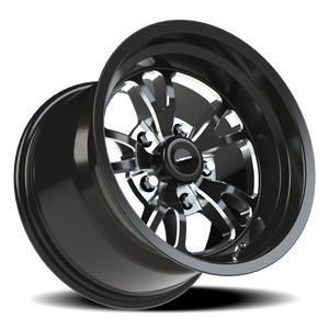 Vision Wheel 149 Gloss Black Milled Spoke 15x10 0 5x120.65mm 83.1mm - Wheelwiz