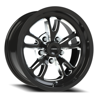 Vision Wheel 149 Gloss Black Milled Spoke 15x7 0 5x120.65mm 83.1mm