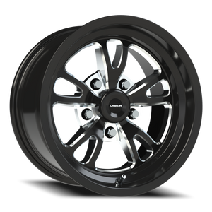 Vision Wheel 149 Gloss Black Milled Spoke 15x8 0 5x127mm 83.1mm - Wheelwiz