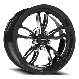 Vision Wheel 149 Gloss Black Milled Spoke 17x7 0 5x114.3mm 83.1mm - Wheelwiz