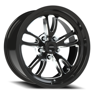 Vision Wheel 149 Gloss Black Milled Spoke 17x8 0 5x114.3mm 83.1mm - Wheelwiz