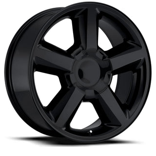 Factory Reproductions FR 31 Gloss Black 20x8.5 +30 6x139.7mm 78.1mm