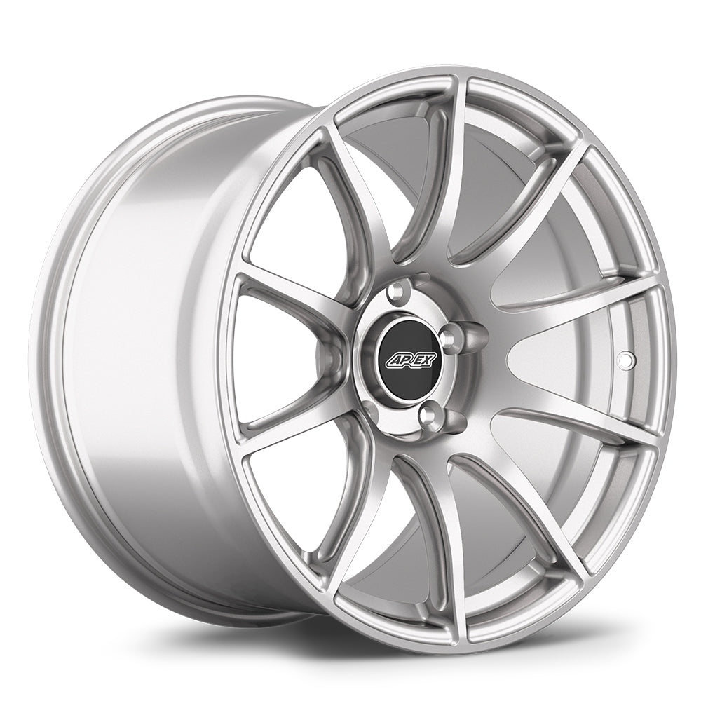 APEX SM-10 18x9.5 +22 5x120 72.56 RACE SILVER | Wheelwiz