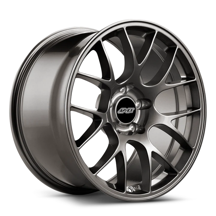 APEX EC-7 18x9.5 +22 5x114.3 70.5 ANTHRACITE - WheelWiz