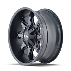 ION 181 Gloss graphite 17x9 +18 6x135|6x139.7mm 106mm - WheelWiz