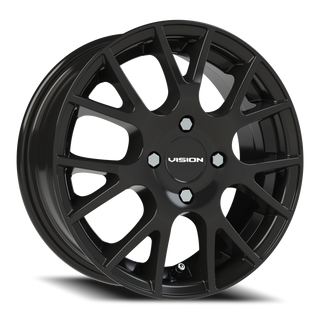 Vision Wheel 18 Gloss Black 14x5.5 +38 4x100mm 73.1mm