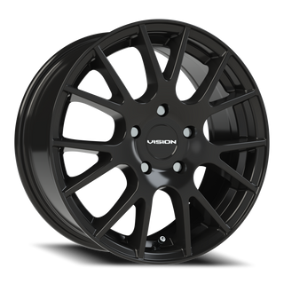 Vision Wheel 18 Gloss Black 16x7 +38 5x114.3mm 73.1mm