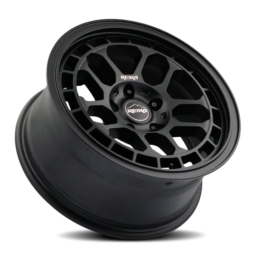 Reika R30 Satin Black 17x8 +20 5x114.3mm 65.1mm