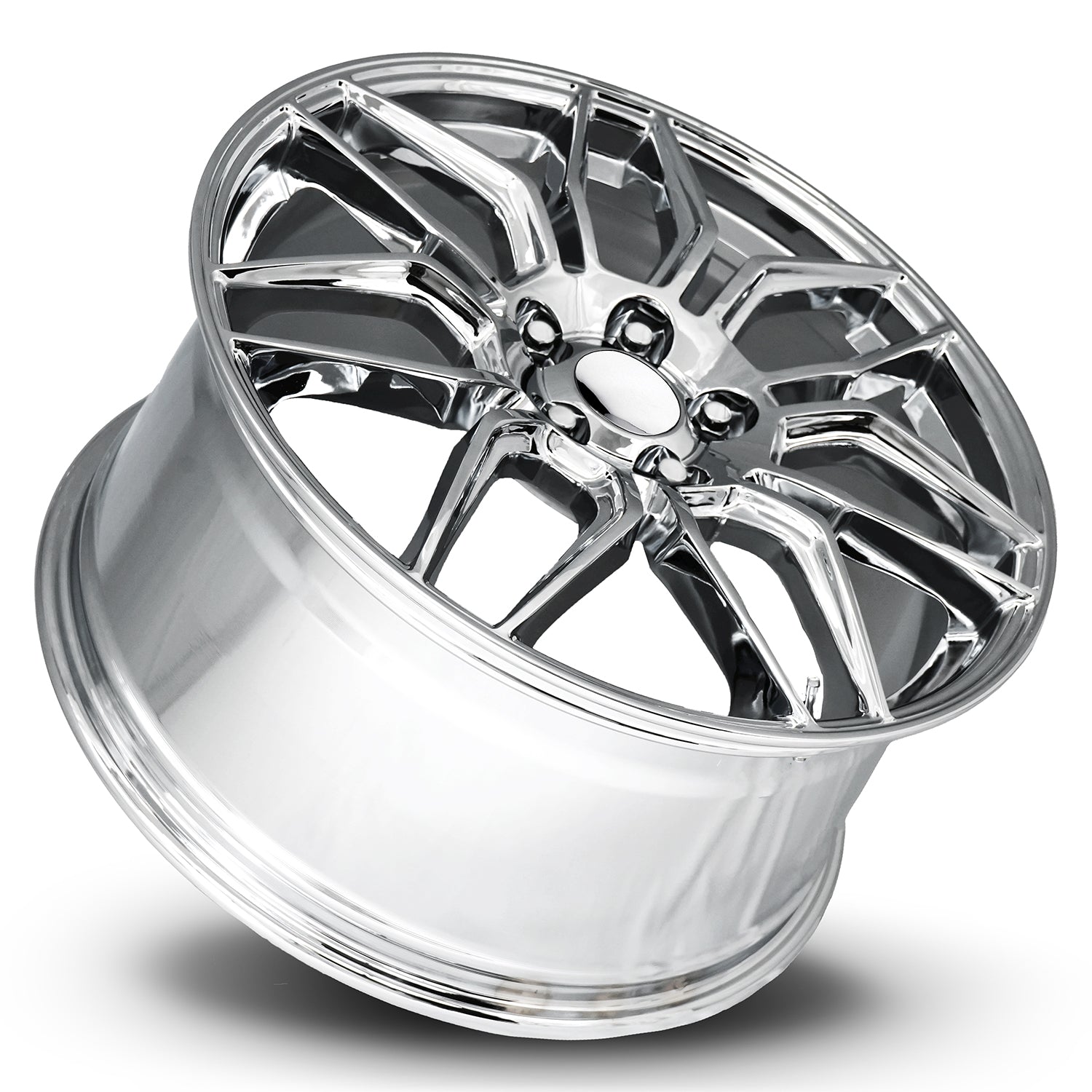 Factory Reproductions FR 401 Chrome 20x10 +79 5x120.65mm 70.3mm
