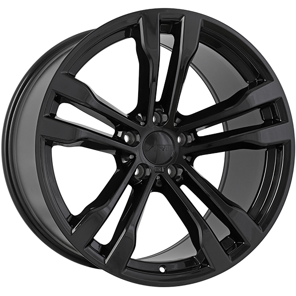 ART Replica REPLICA 62 Gloss Black 20x10 +40 5x120mm 74.1mm– Wheelwiz