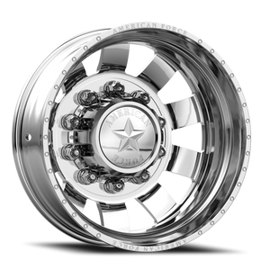 American Force 23 Bolt DRW Polished 28x8.25 -130 8x170mm 125mm - Wheelwiz