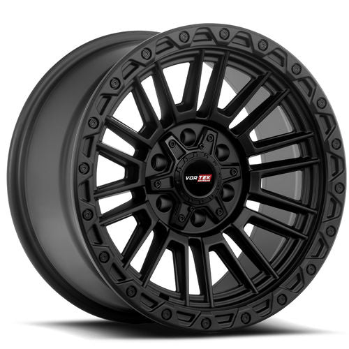 Vortek VRT-604SB Satin Black 22x10 -18 8x165.1|8x170mm 125.2mm