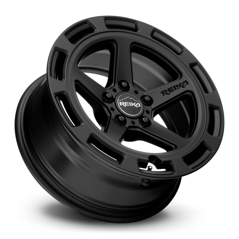 Reika R20 Satin Black 15x7 +15 5x100mm 56.1mm