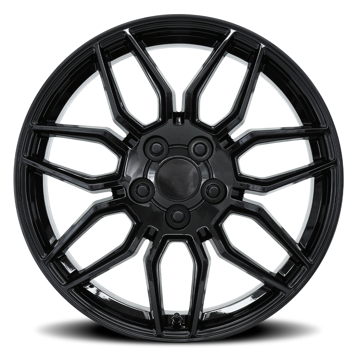 Factory Reproductions FR 401 Gloss Black 19x8.5 +56 5x120.65mm 70.3mm