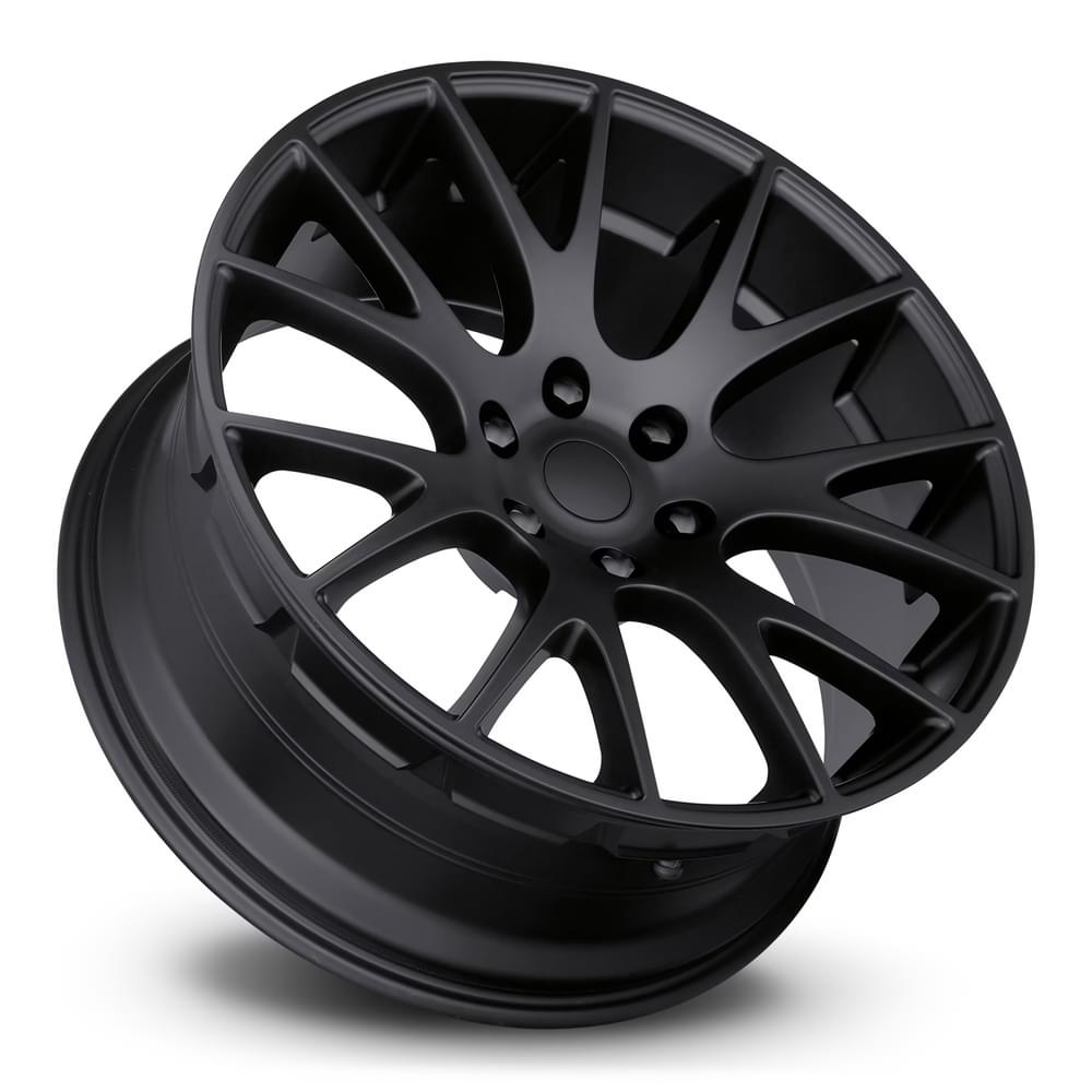 Factory Reproductions FR 70 Satin Black 22x10 +25.4 6x139.7mm 77.8mm