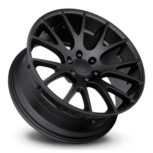 Factory Reproductions FR 70 Satin Black 22x10 +25.4 6x139.7mm 77.8mm