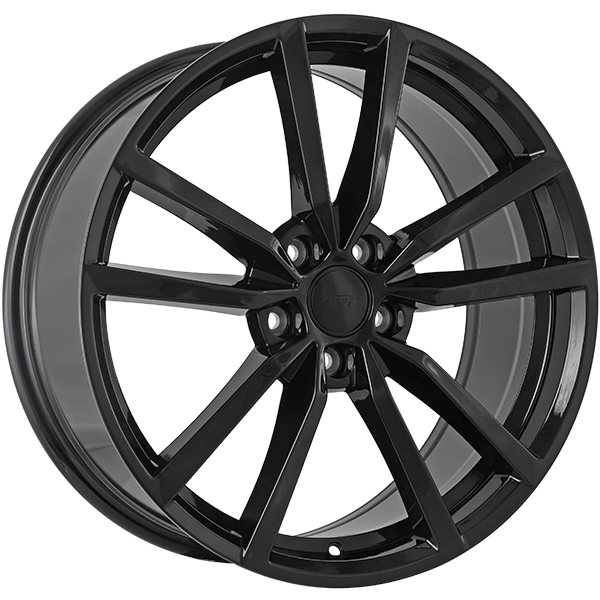 casual カンナ 17 ART Replica REPLICA 75 Gloss Black 17x7.5 +45 5x112mm 57.1mm– Wheelwiz