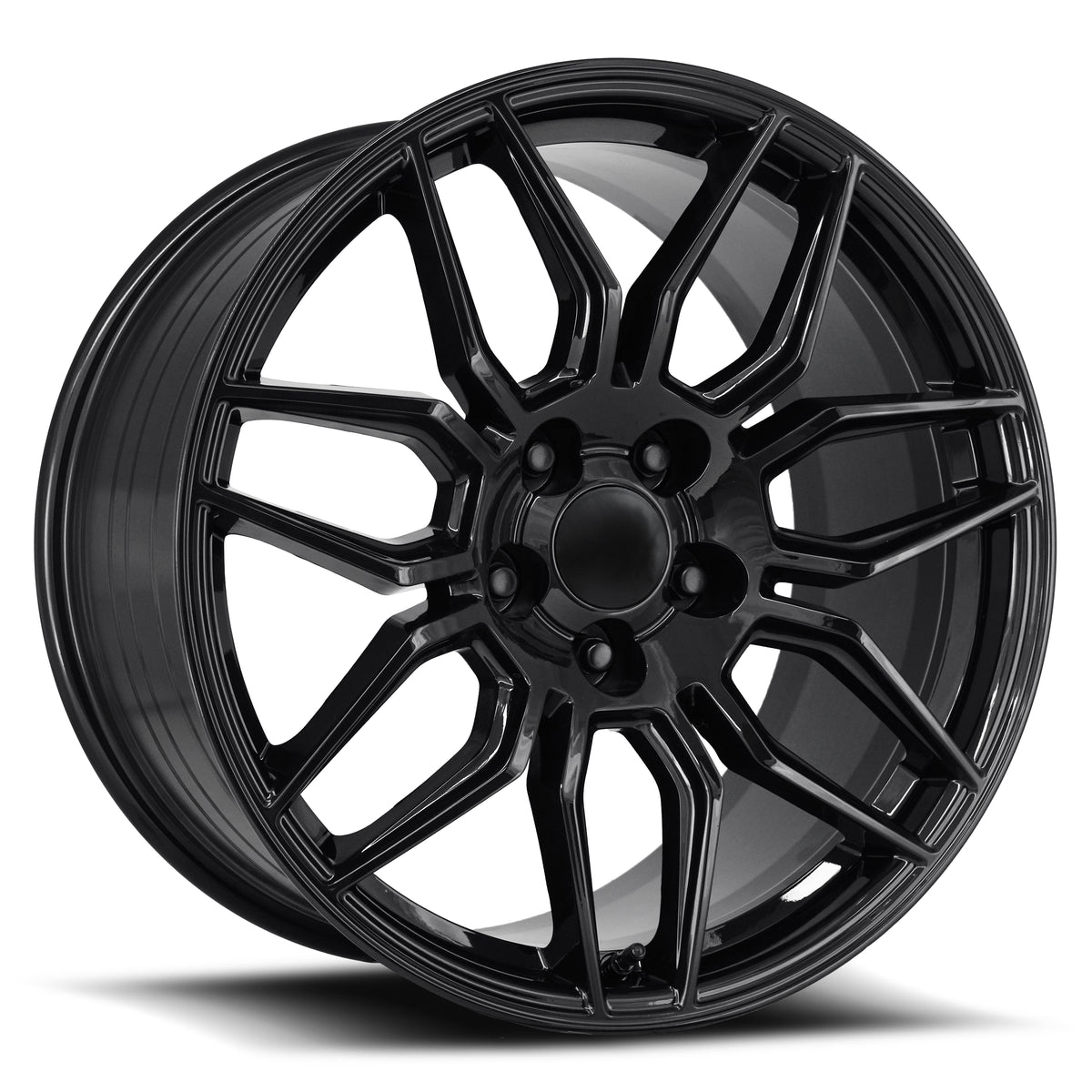 Factory Reproductions FR 401 Gloss Black 19x10 +40 5x120.65mm 70.3mm