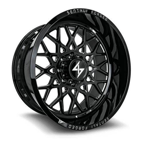 Sentali Forged SF5GB Gloss Black 30x16 -99 5x139.7mm 77.8mm