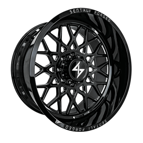 Sentali Forged SF-5 Gloss Black 26x16 -99 8x170mm 125.2mm
