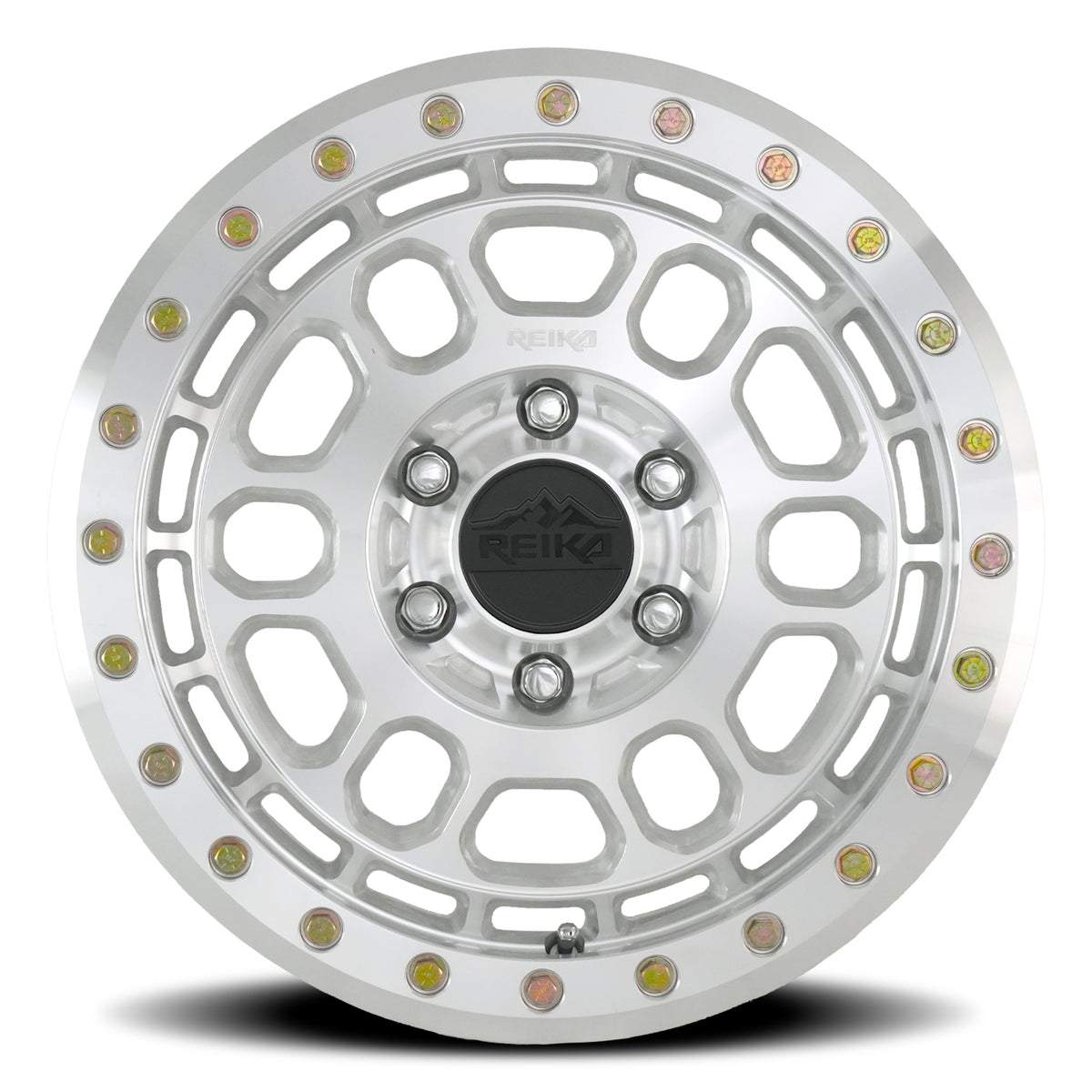 Reika R35 Machined 17x8 +30 6x130mm 84.1mm