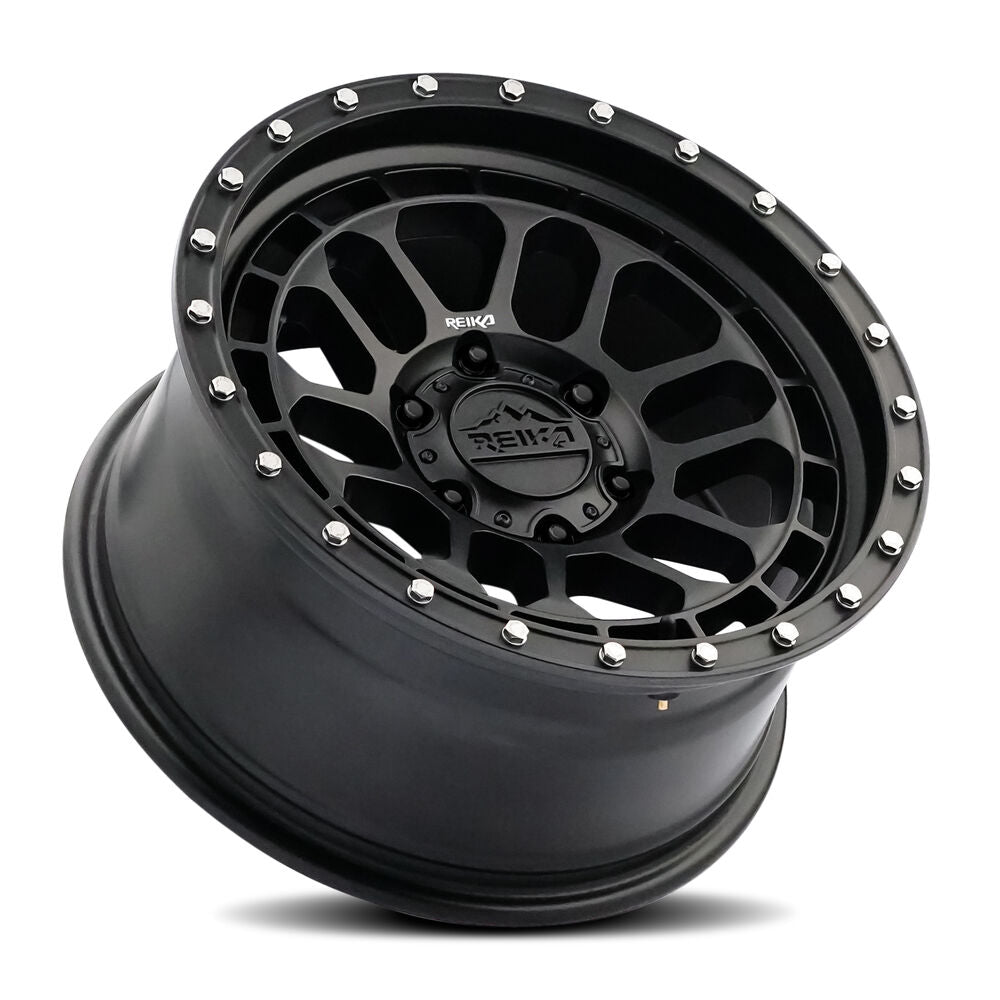 Reika R35 Satin Black 17x8.5 0 6x120mm 67.1mm