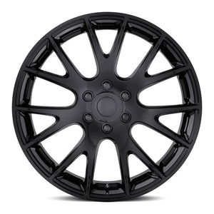 Factory Reproductions FR 70 Gloss Black 22x10 +25.4 6x139.7mm 77.8mm
