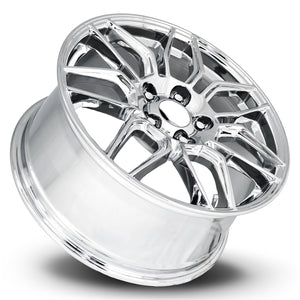 Factory Reproductions FR 401 Chrome 18x8.5 +54 5x120.65mm 70.3mm