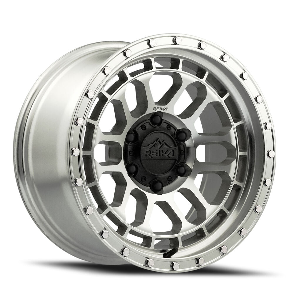 Reika R35 Machined Clear 17x8.5 0 6x120mm 67.1mm