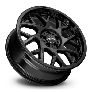 Reika R25 Gloss Black 17x7 +15 5x100mm 65.1mm