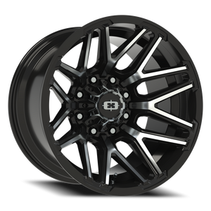 Vision Wheel 305 Gloss Black Machined Face 20x12 -51 8x170mm 125.2mm - Wheelwiz