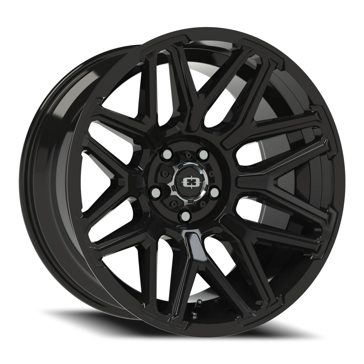 Vision Wheel 305 Gloss Black 20x10 -25 5x127mm 78.1mm - Wheelwiz