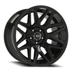 Vision Wheel 305 Gloss Black 20x10 -25 5x127mm 78.1mm - Wheelwiz