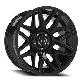 Vision Wheel 305 Gloss Black 20x10 -25 5x127mm 78.1mm