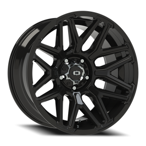 Vision Wheel 305 Gloss Black 20x10 -25 5x139.7mm 108mm - Wheelwiz