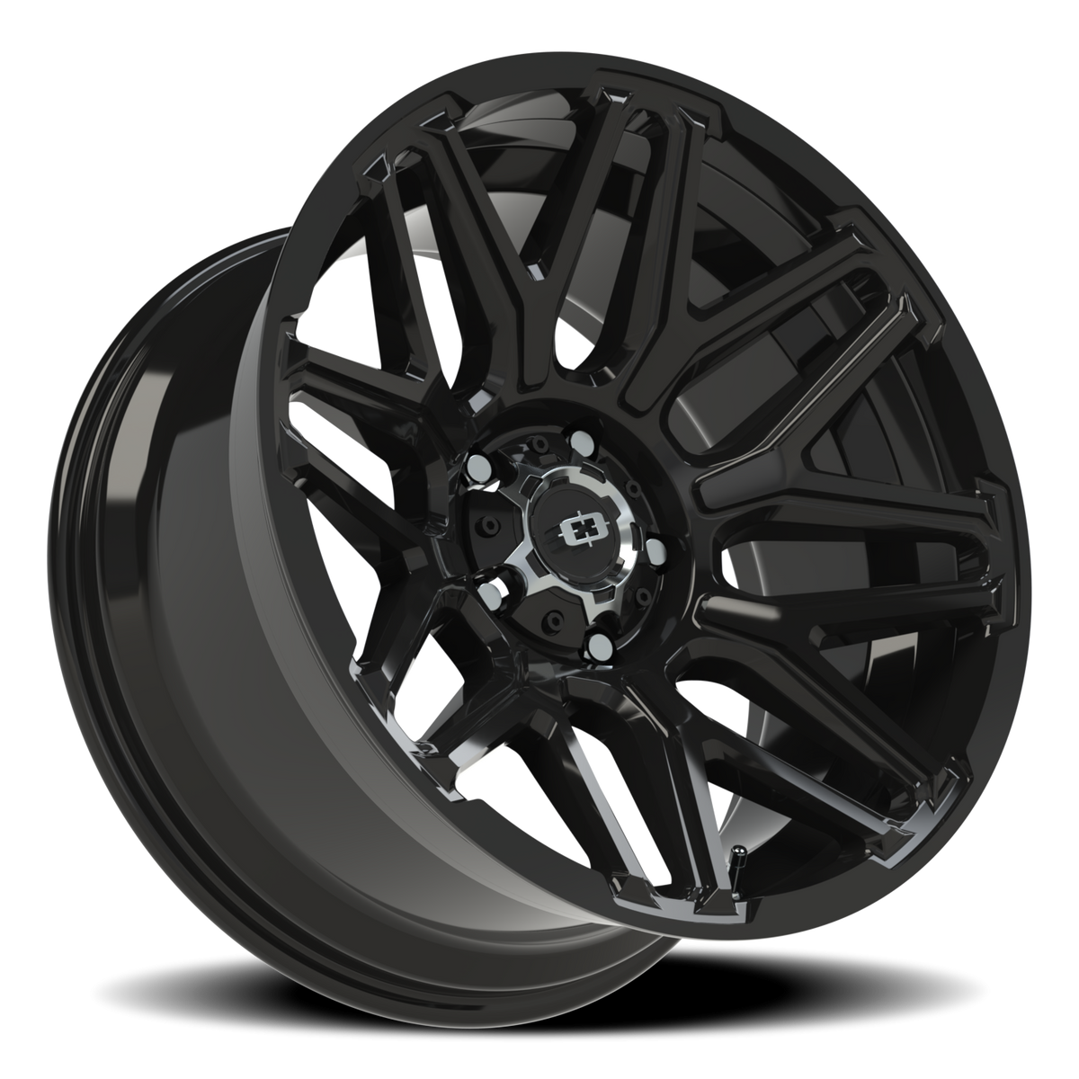 Vision Wheel 305 Gloss Black 20x10 -25 5x139.7mm 108mm - Wheelwiz