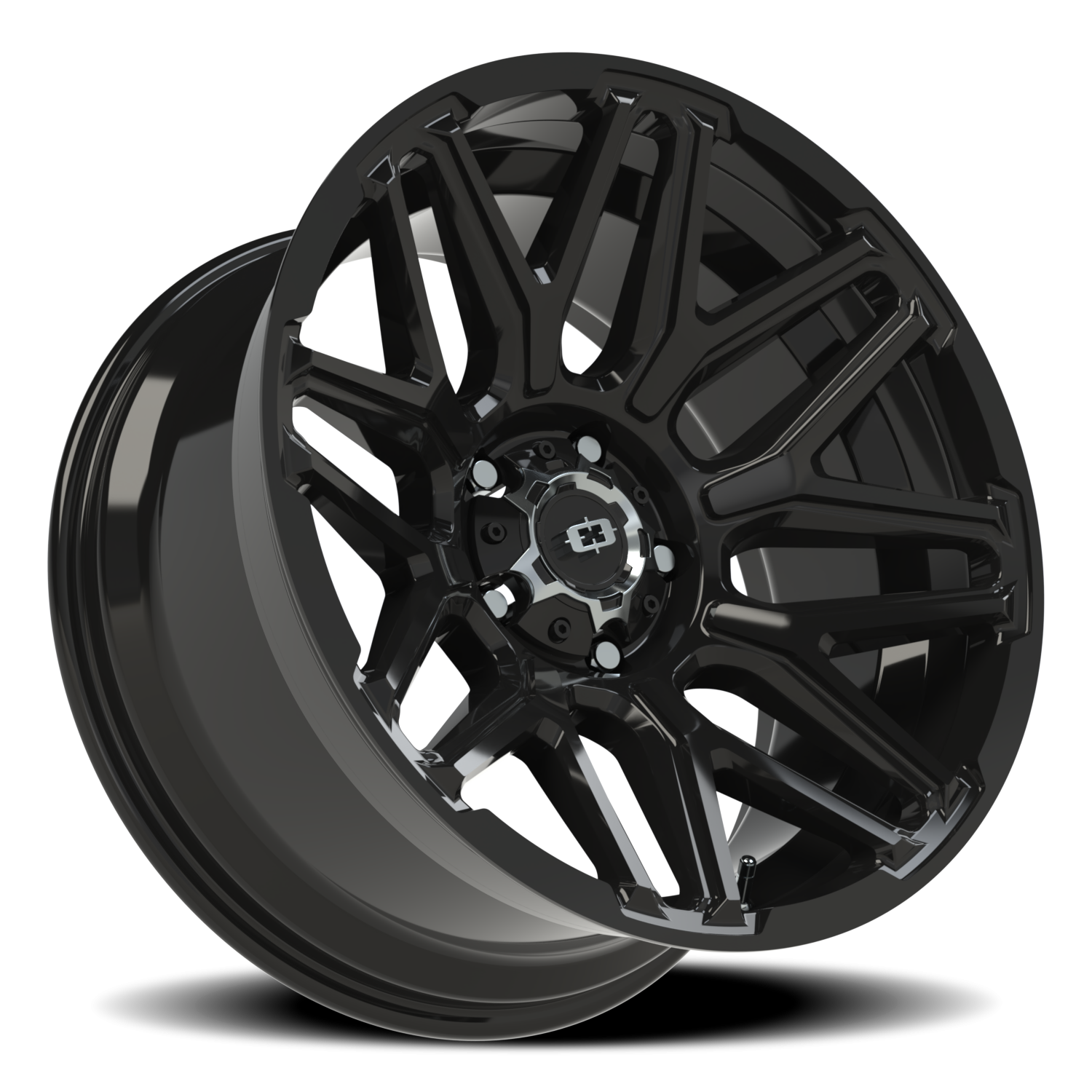 Vision Wheel 305 Gloss Black 20x10 -25 5x139.7mm 108mm - Wheelwiz