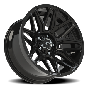 Vision Wheel 305 Gloss Black 20x10 -25 5x139.7mm 108mm - Wheelwiz