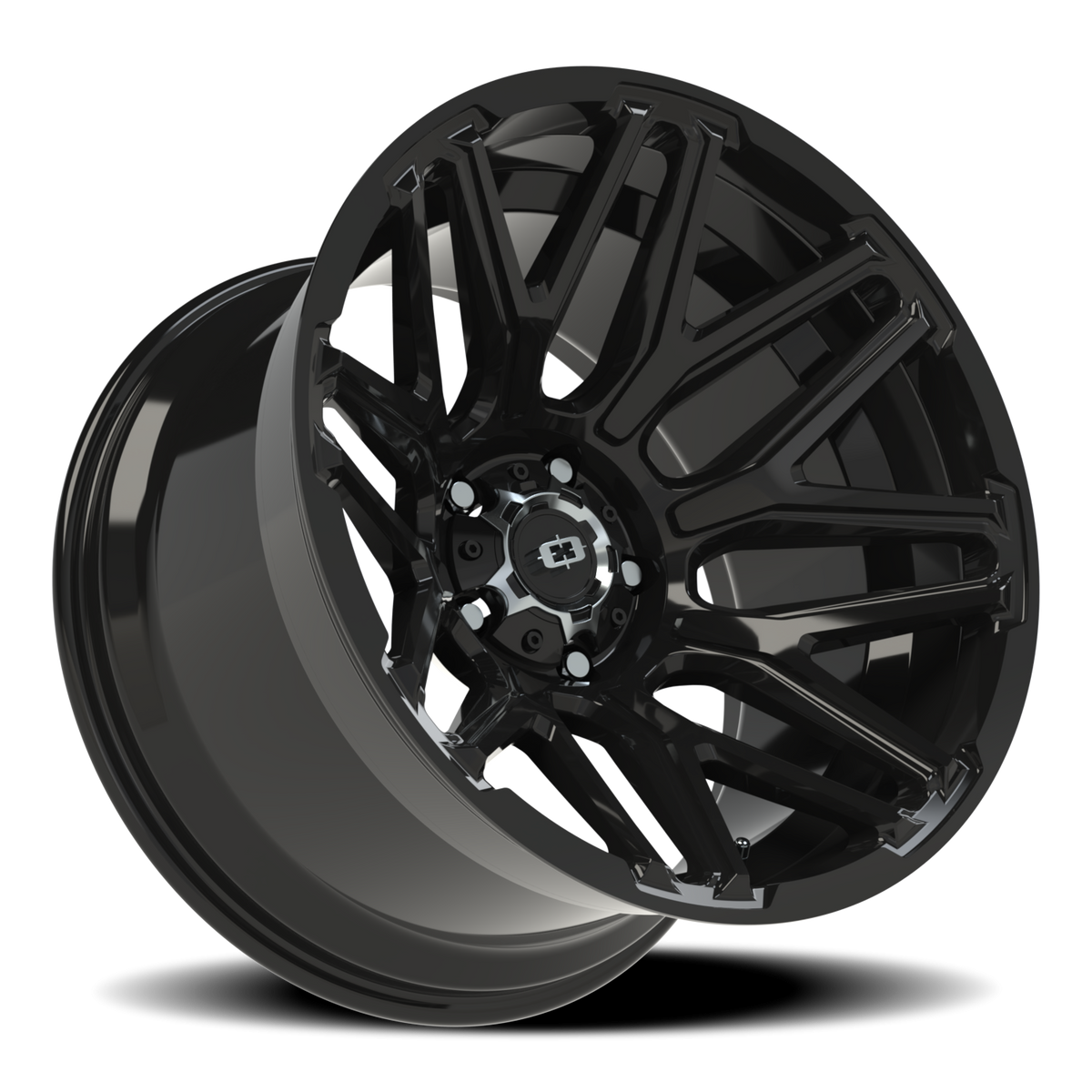 Vision Wheel 305 Gloss Black 20x12 -51 5x139.7mm 108mm - Wheelwiz