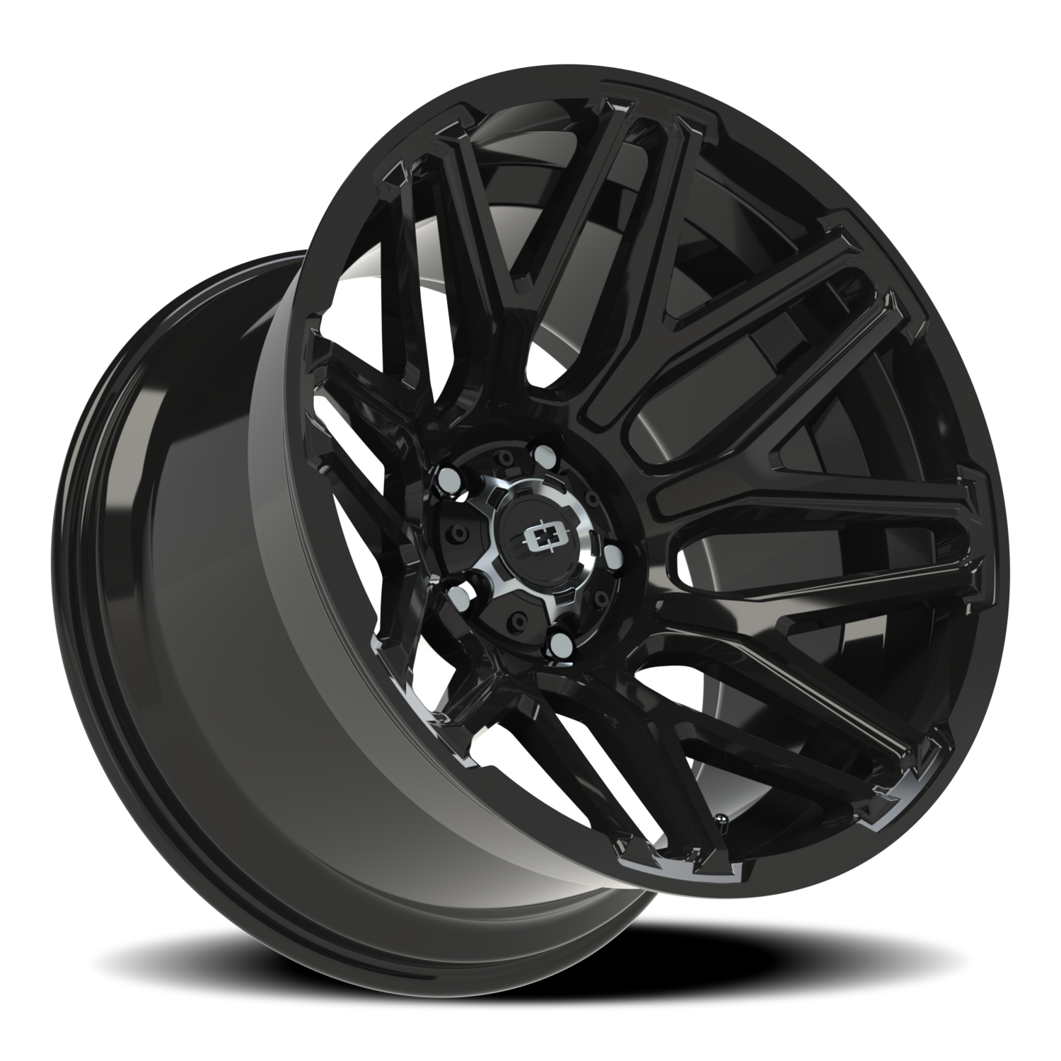 Vision Wheel 305 Gloss Black 20x12 -51 5x139.7mm 108mm - Wheelwiz