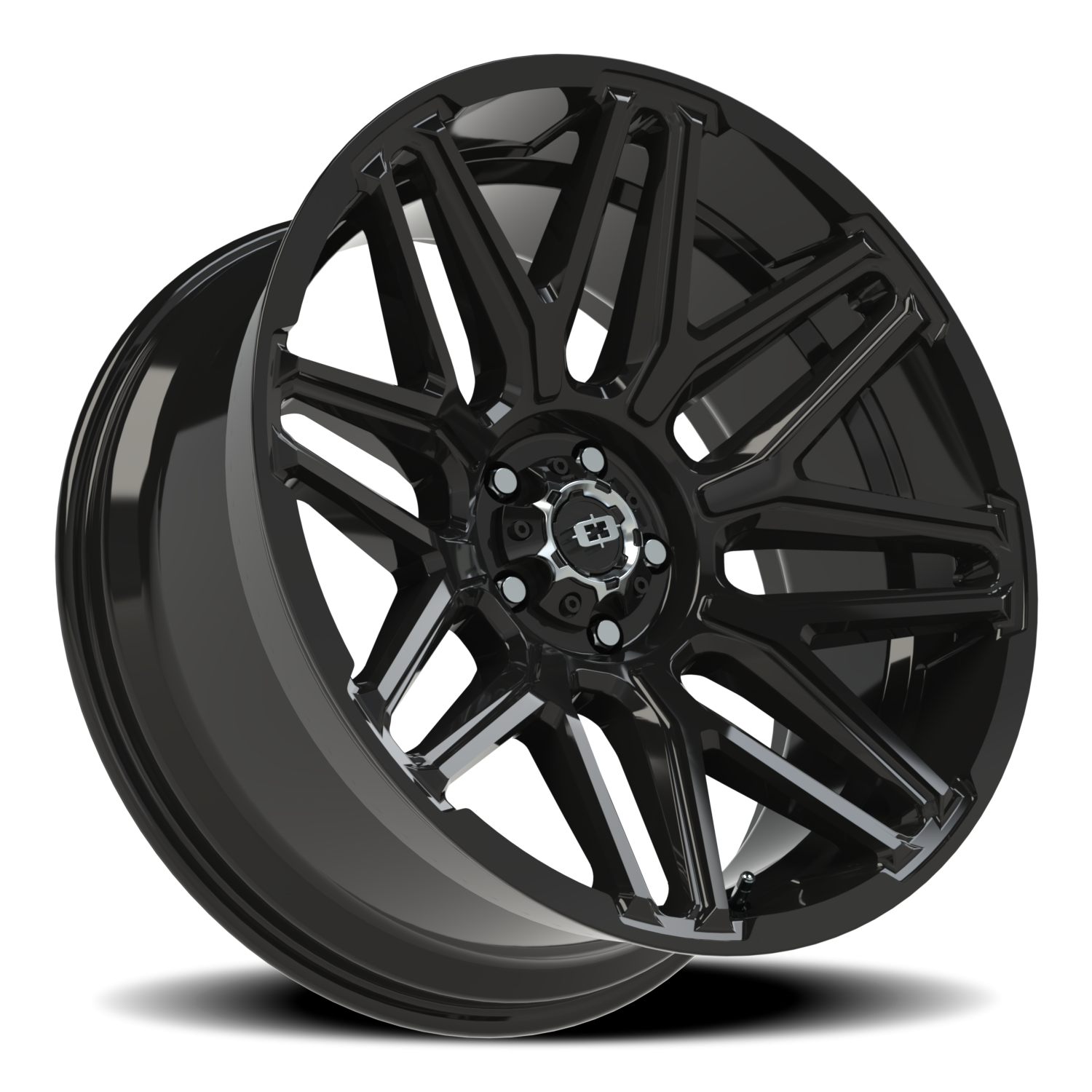 Vision Wheel 305 Gloss Black 22x10 -19 5x127mm 78.1mm - Wheelwiz