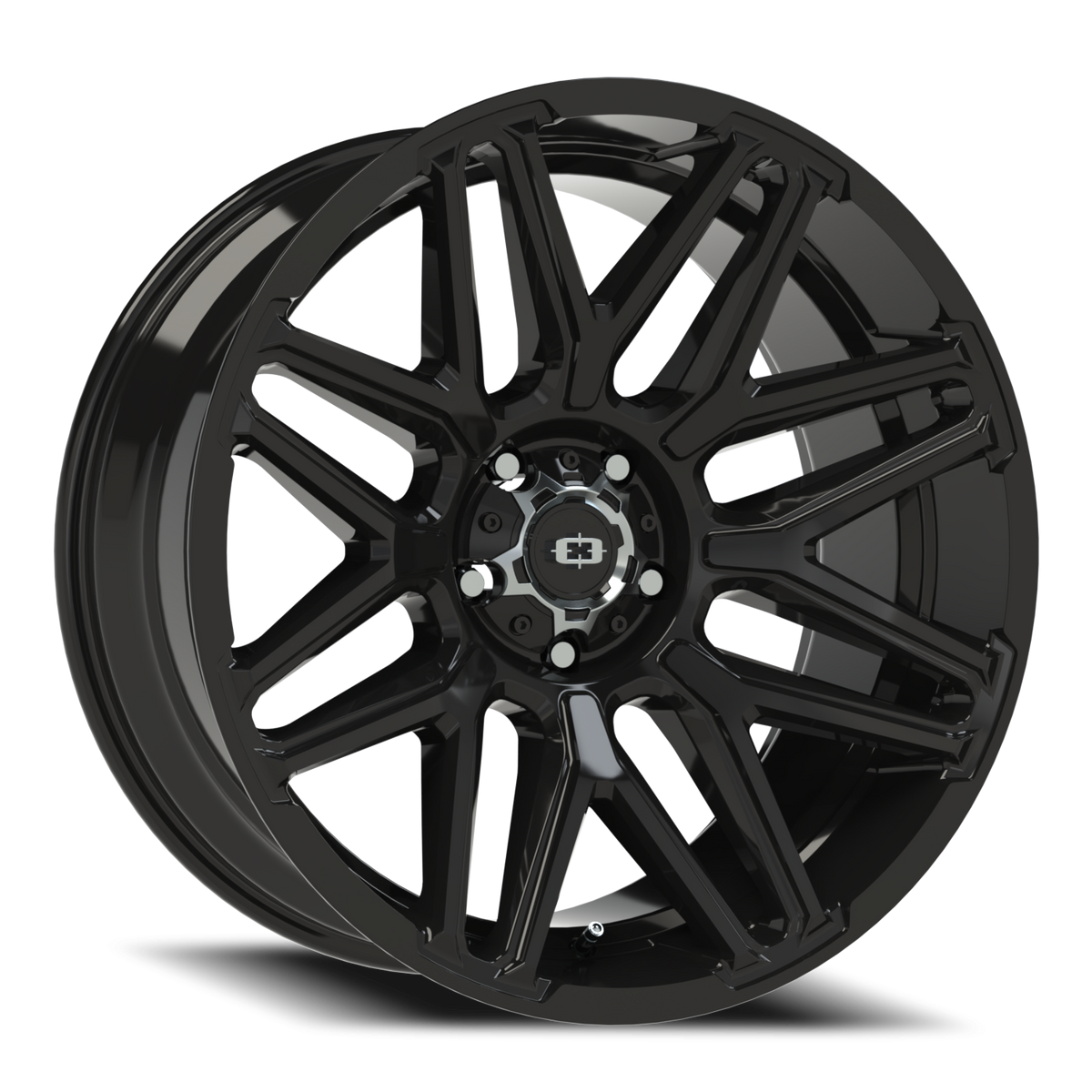 Vision Wheel 305 Gloss Black 22x10 -19 5x139.7mm 108mm - Wheelwiz