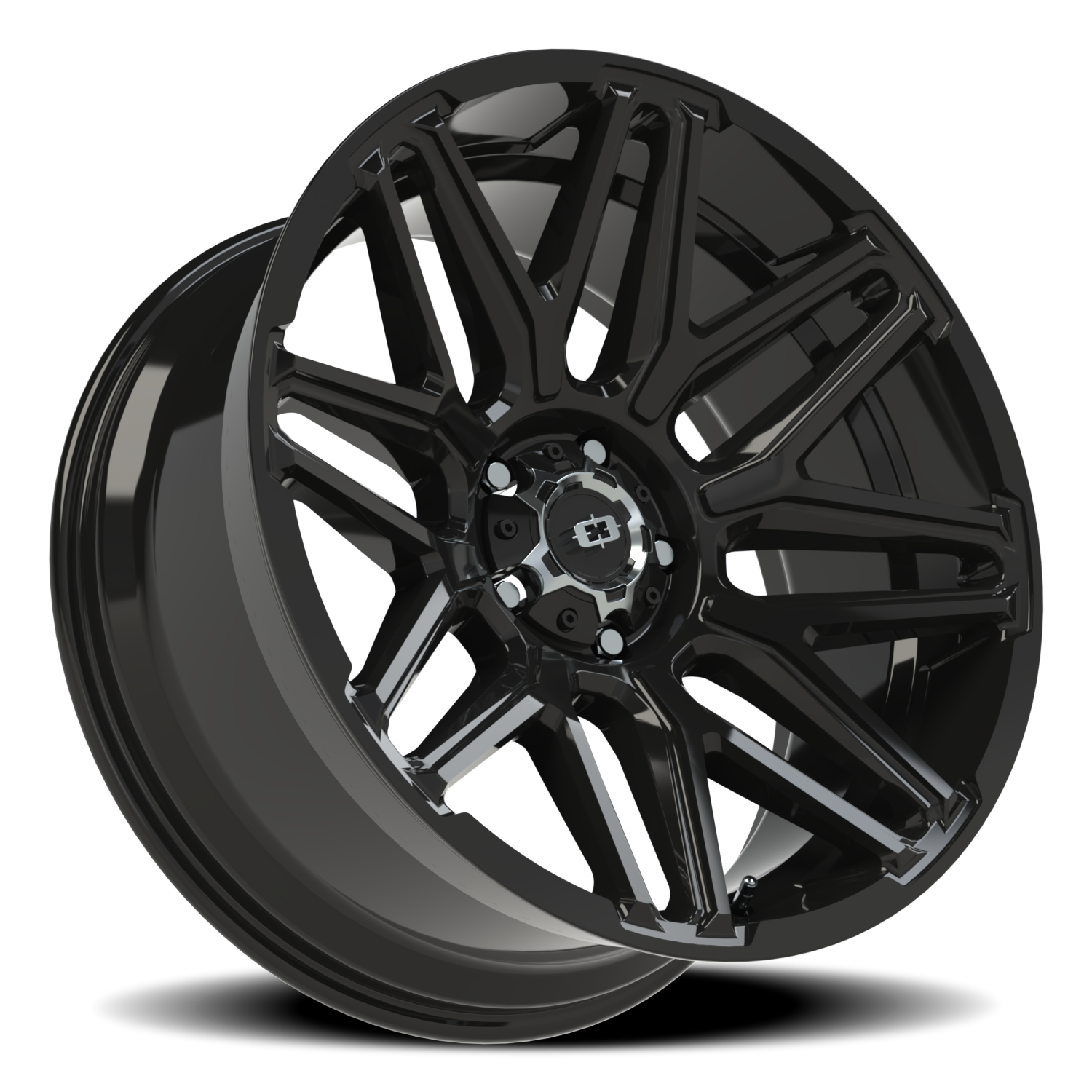 Vision Wheel 305 Gloss Black 22x10 -19 5x139.7mm 108mm - Wheelwiz