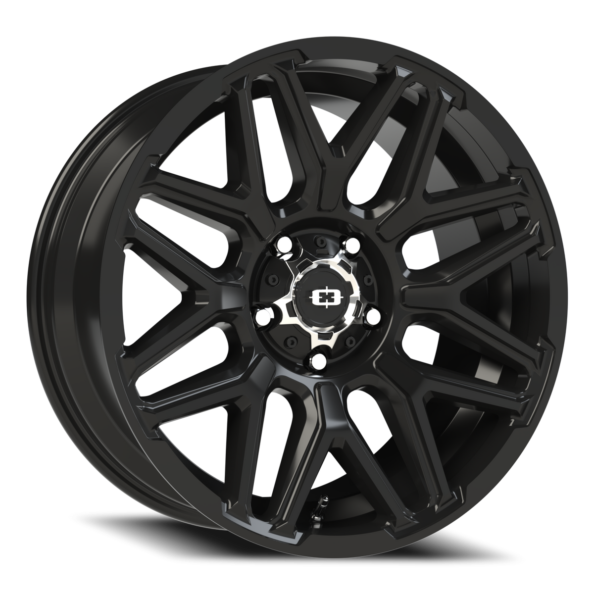 Vision Wheel 305 Gloss Black 20x9 +12 5x139.7mm 108mm - Wheelwiz