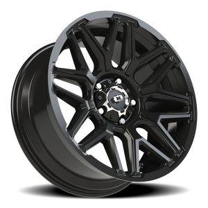 Vision Wheel 305 Gloss Black 20x9 +12 5x139.7mm 108mm - Wheelwiz
