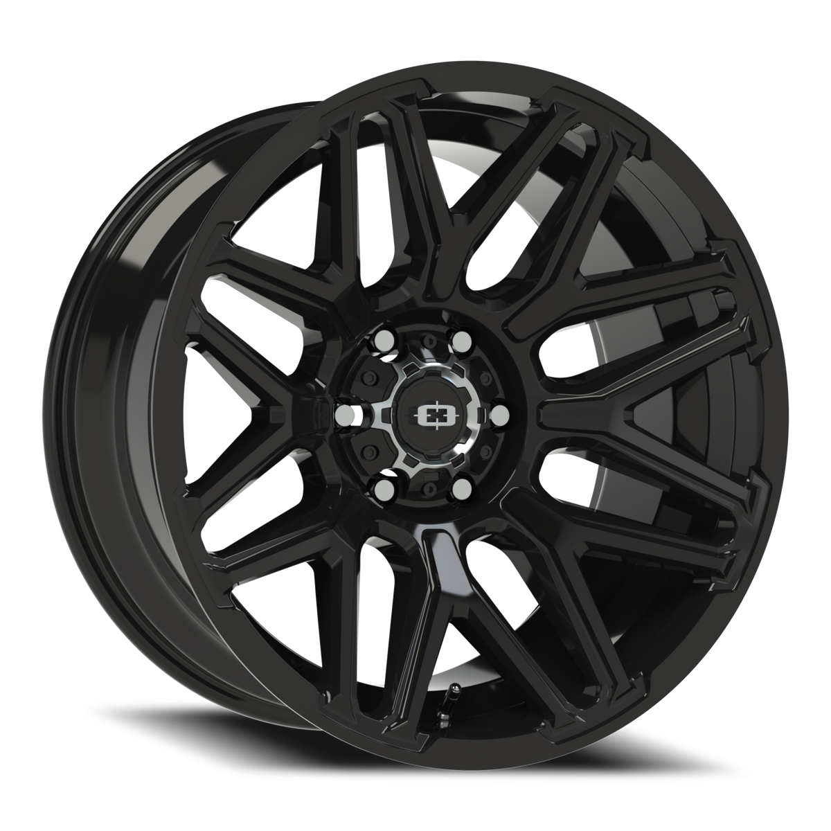 Vision Wheel 305 Gloss Black 20x10 -25 6x139.7mm 106.2mm - Wheelwiz