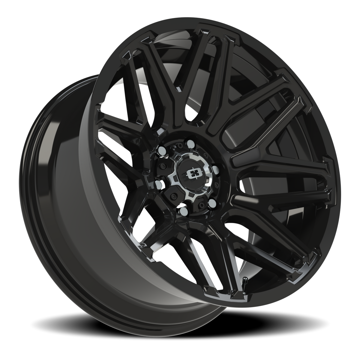Vision Wheel 305 Gloss Black 20x10 -25 6x139.7mm 106.2mm - Wheelwiz
