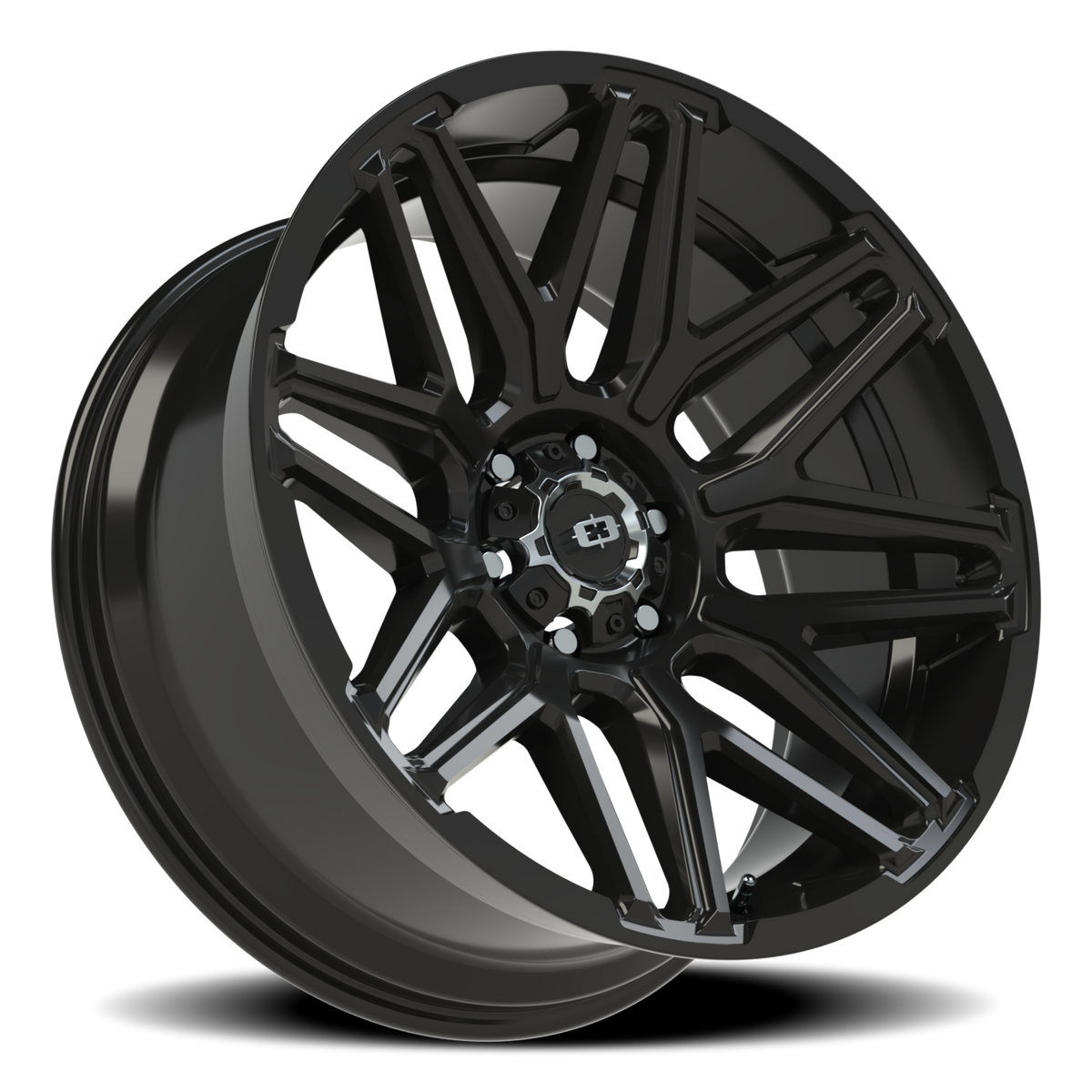Vision Wheel 305 Gloss Black 22x10 -19 6x139.7mm 106.2mm - Wheelwiz
